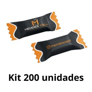 Balas Personalizadas com sua Logo 200un para Lojas ou Eventos