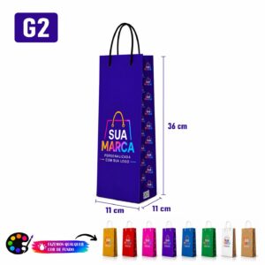Sacolas G2 Foto Foscas ou Brilhosas