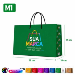 Sacolas M1 Foto Foscas ou Brilhosas